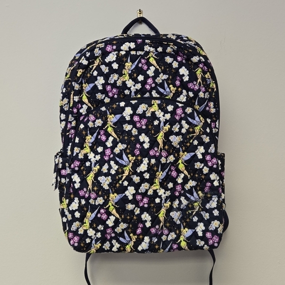Vera Bradley Handbags - Vera Bradley Disney Tinker Bell's Flight Essential Large Backpack